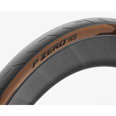 Pirelli -  P Zero Race TLR Tubeless  - 28mm Racer Dæk - Brun