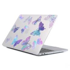 Macbook Pro 14 M1/M2/M3/M4 (2021-2024) Hårdt Plastik Cover - Sommerfugle