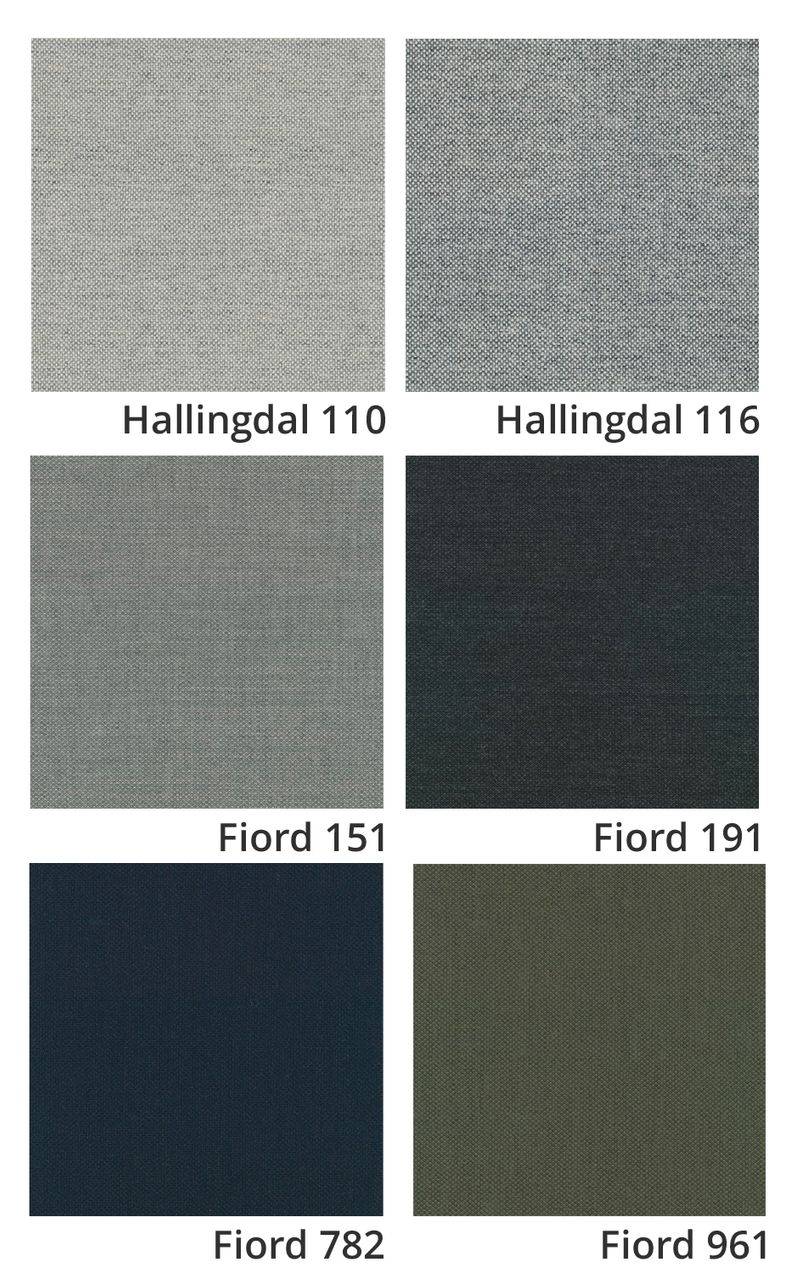 Corona Chair Fiord 191 - Mørk grå.