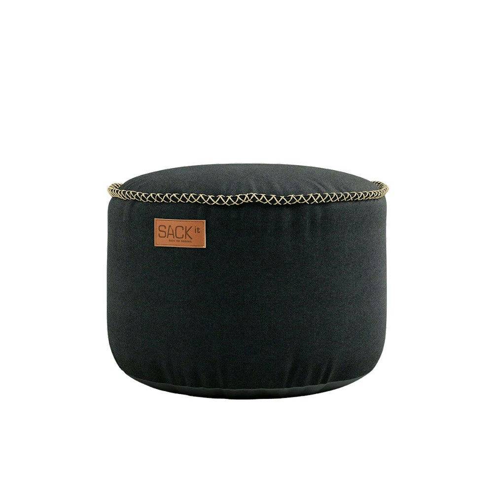 SACKit Canvas Puff Canvas Black