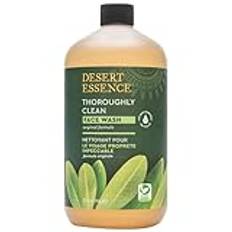 Desert Essence Thoroughly Clean Face Wash - Original Tea Tree Oil and Awapuhi 32 ml