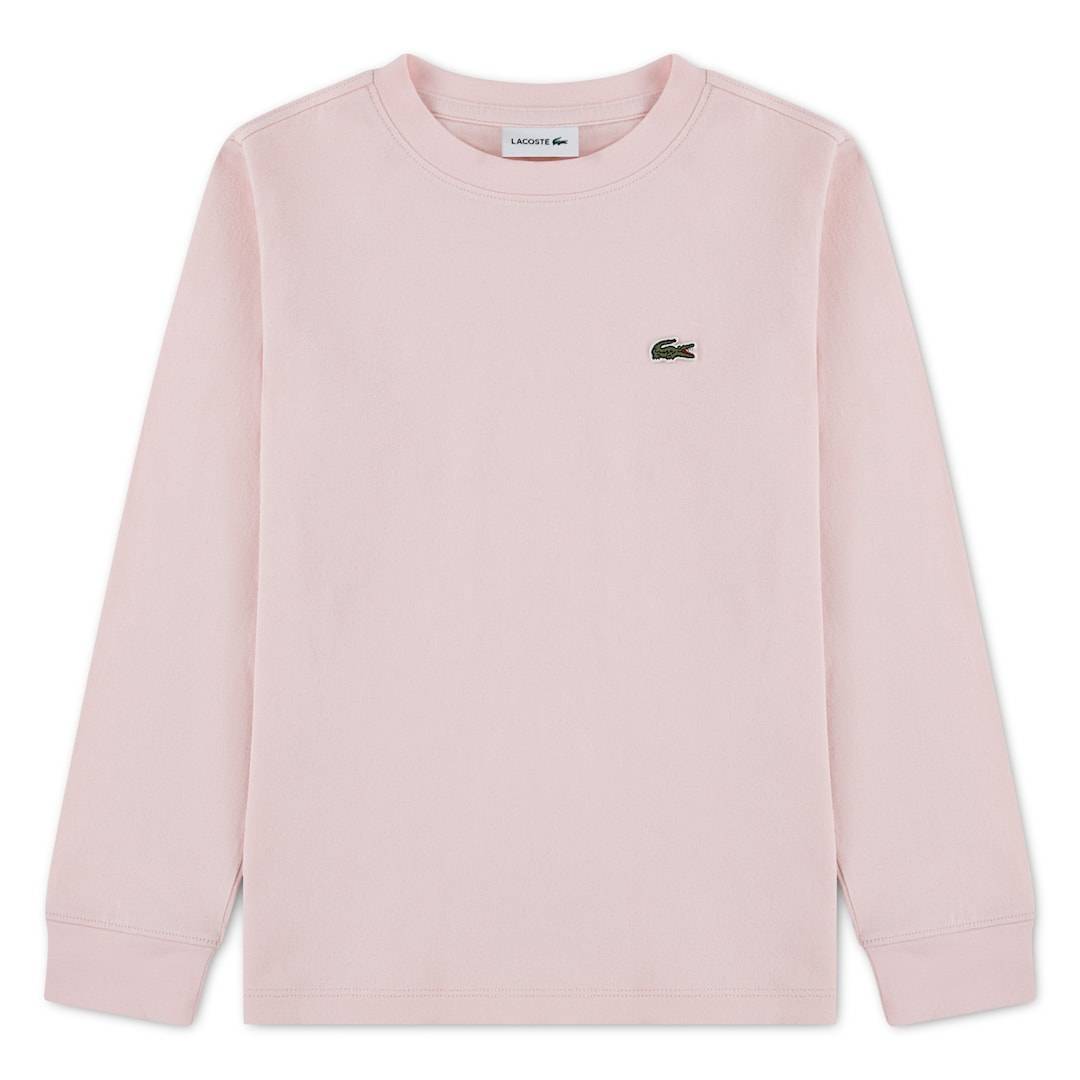 Lacoste Lcb Icon Core L/S Tee Nidus Nidus 128 cm Rosa 128 cm Flickor