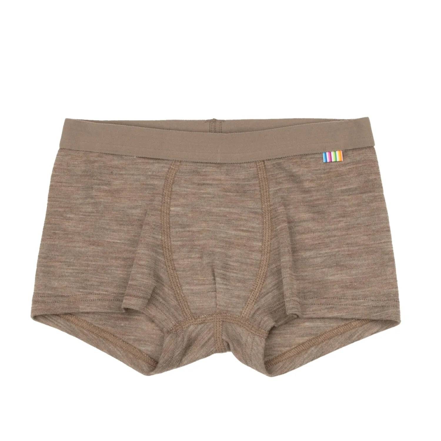 Joha uld silke boxershorts beige melange.