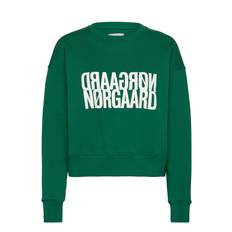MADS NØRGAARD Organic Sweat Tilvina Sweatshirt Green