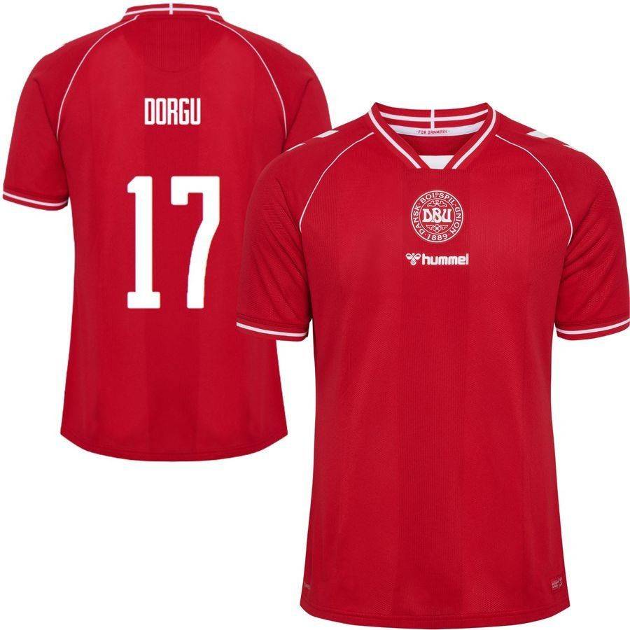 Danmark Hjemmebanetrøje 2026/27 Pro Player Edition DORGU 17 - Hummel