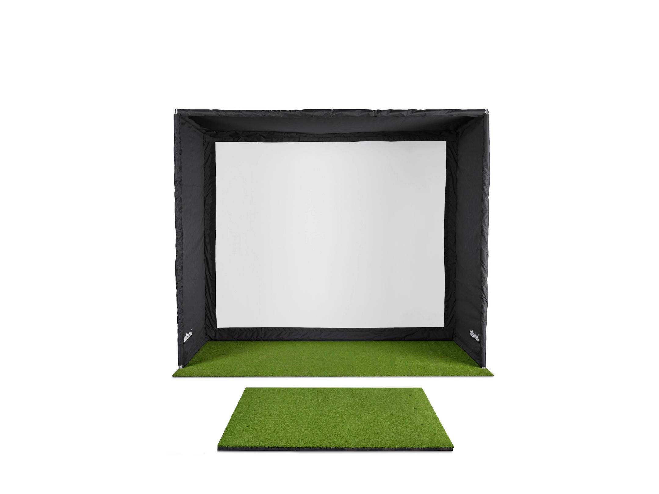celexon FAIRWAY Professionell golfsimulator 4 x 3 x 3 m