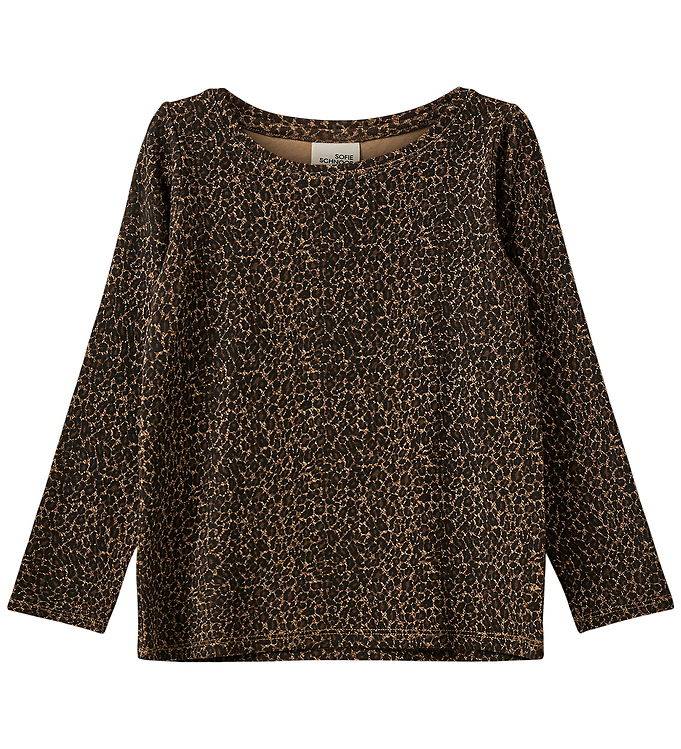 Sofie Schnoor Tröja - Bomull/Viskos - StephieKB - Leopard - Sofie Schnoor - 4 år (104) - Tröja