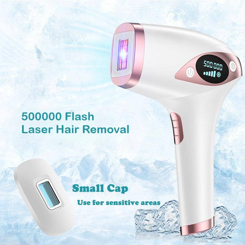 Laser Epilator Iskylning IPL Hårborttagningsmaskin för Bikini Ansikte Kropp IPL Laser Hårborttagningsenhet 500000 Skott Kvinnors Fotoepilator