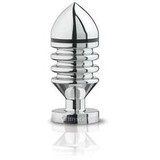 Mystim Hector Helix S E-Stim Butt Plug silber