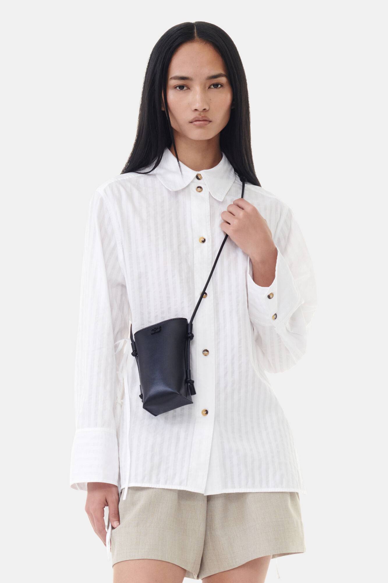 GANNI Sort Bou Crossbody Taske