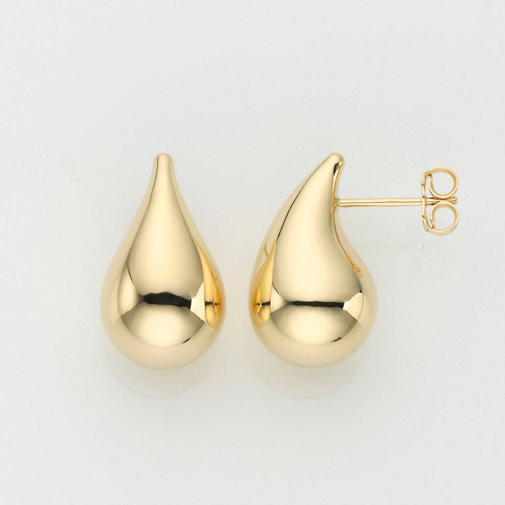 Boye Jewelry Dråbe øreringe i 14kt guld, mellem (803632050-585).