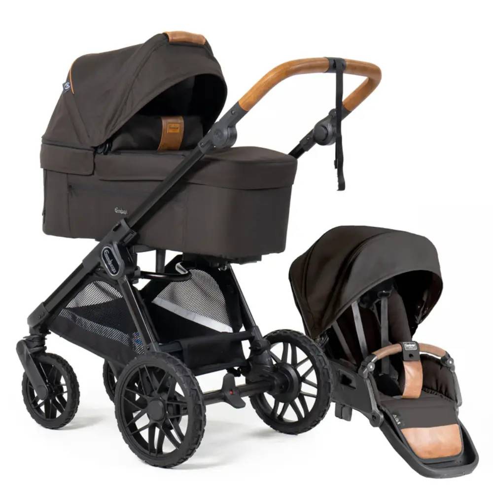 Emmaljunga Sento pro Flat+ Outdoor Brown - Brun