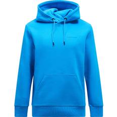 Peak Performance Men's Original Small Logo Hood Brilliant Blue, M