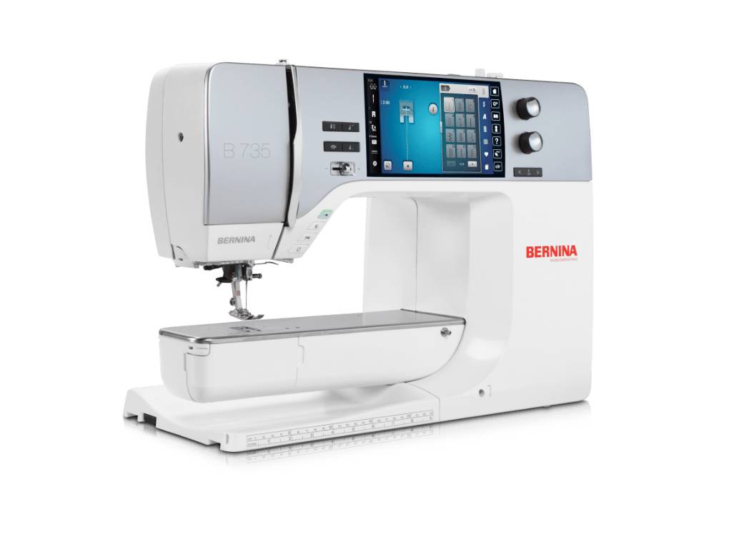 Bernina 735 (Inkl. fod#50 - Overtransportør).