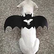 Hund Halloween Kostym, Fladdermusvingar Husdjur Fladdermusvingar Katt Hundfladdermusdräkt för små Medelstora Hundar Katter Valp Hundvingar Katt Hundvingar Cosplay