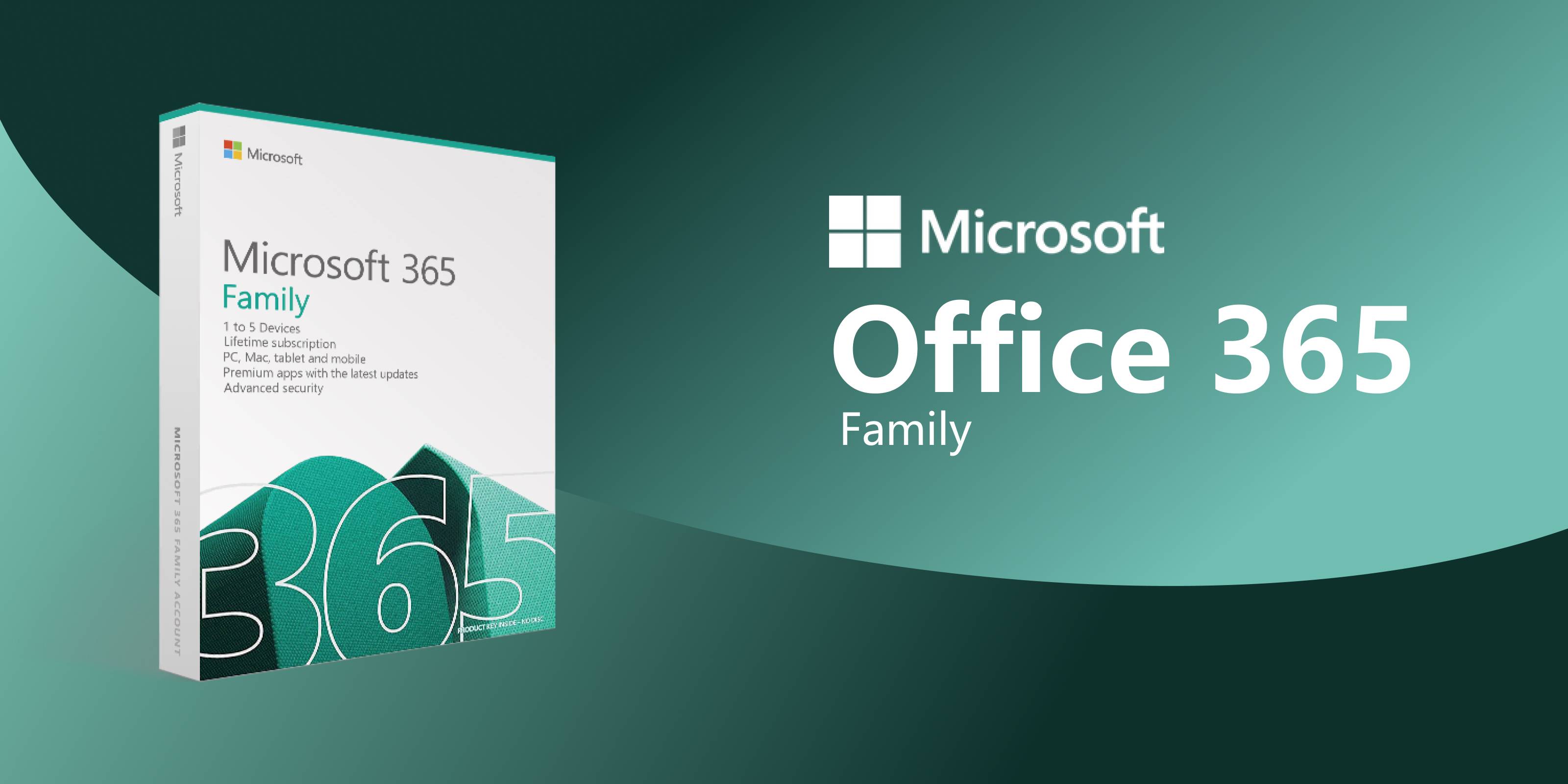 Microsoft Office 365 Family - Family