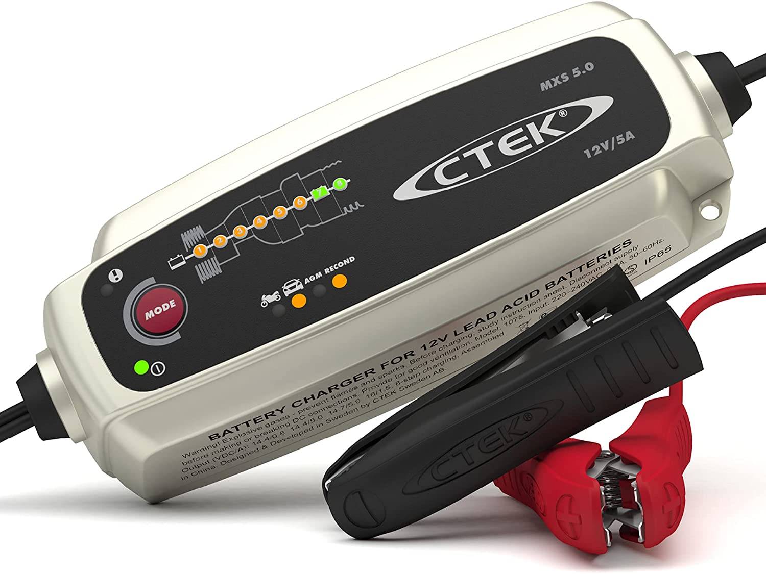 CTEK Lader MXS 5.0 - Batterilader - 5A 12V
