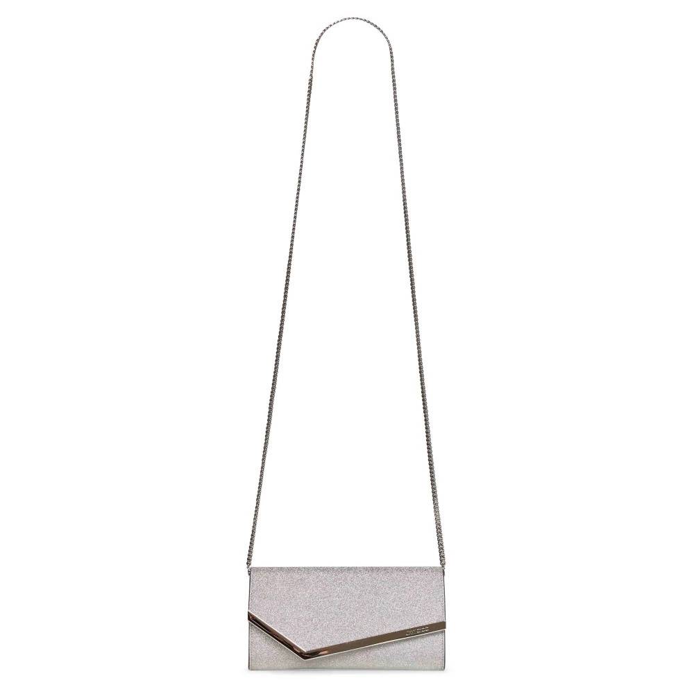Jimmy Choo Emmie Clutch - Tasker - Dame - Grå - ONE SIZE - Uld