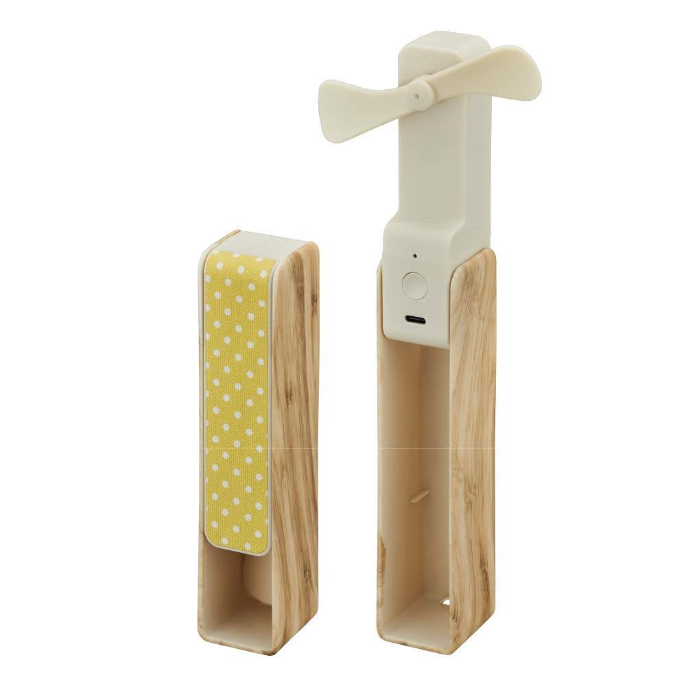 Doshisha Portable Fan 3 Wind Speed Dot Pieria Fan, Fan, Settings,