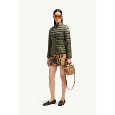 Olive Green Igelle Short Down Jacket - Short Down Jackets for Women | Moncler DK