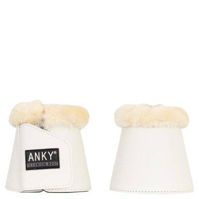 ANKY Boots med ludd - Vit - X-Large