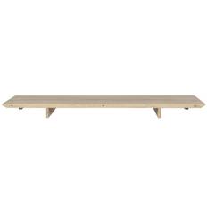 Haslev - Iläggsskiva Till Ida Bord 48x95 Cm oljad Ek - Vit