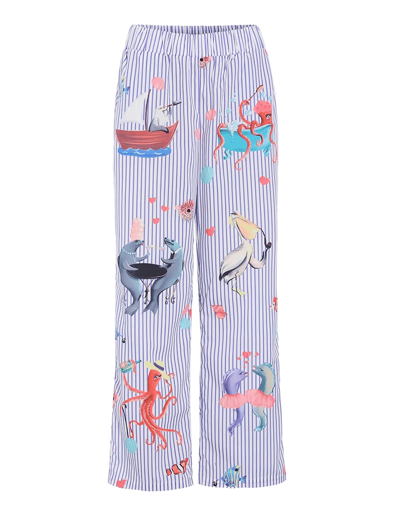 HUNKØN Nessie Trousers | Blue | M
