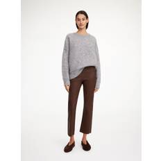 Florentina læderbukser - Chestnut - 32