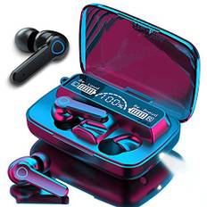 Bluetooth In Ear Kopfhörer In-Ear Kabellos kompatibel mit Samsung Galaxy S25 S24 S23 S22 S20 S21 Plus Ultra FE Ohrhörer In-Ear Kopfhörer Kopfhörer mit Mikrofon Bluetooth ideal für Sport und Alltag