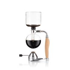 Bodum MOCCA Vacuum Coffee Maker, 0.5l, 17oz + Gas Burner Cork - Cork