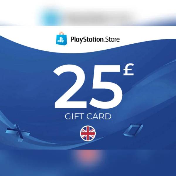 PlayStation Gift Card 25 GBP - UNITED KINGDOM.
