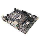 H310 LGA 1151 Moderkort, Micro ATX Gaming Moderkort PC Moderkort för Stationär Dator, Dual Channel DDR4 Memory Slot, Stöd 8 9 Generation för Core CPU LGA1151