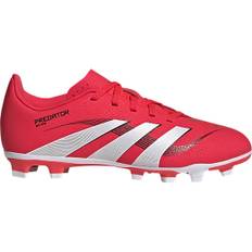 Adidas Predator Club Fg/mg Jr Fotbollsskor Lucred/Ftwwht - 33.5