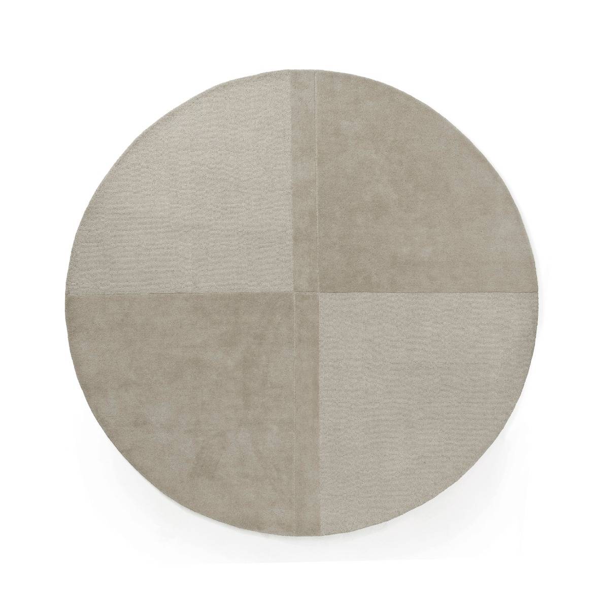 Normann Copenhagen Level Rug Ø280 cm Warm Grey