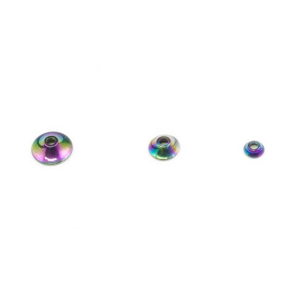 Fits Tungsten Turbo Cones - Rainbow