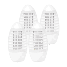 4 stk. | Elektrisk fluefanger til stikkontakt | UV Myggelys | 230V | 1,5W