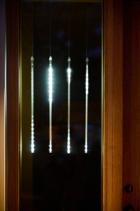 Raindrop-ljusrör 40 LED 48 cm 4-pack Stemning