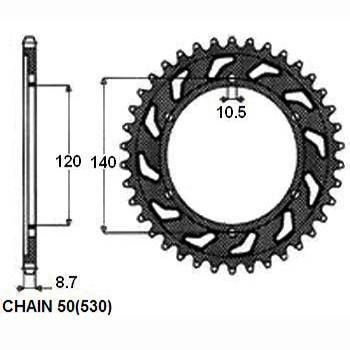 SUNSTAR 1-5526-39 Drev