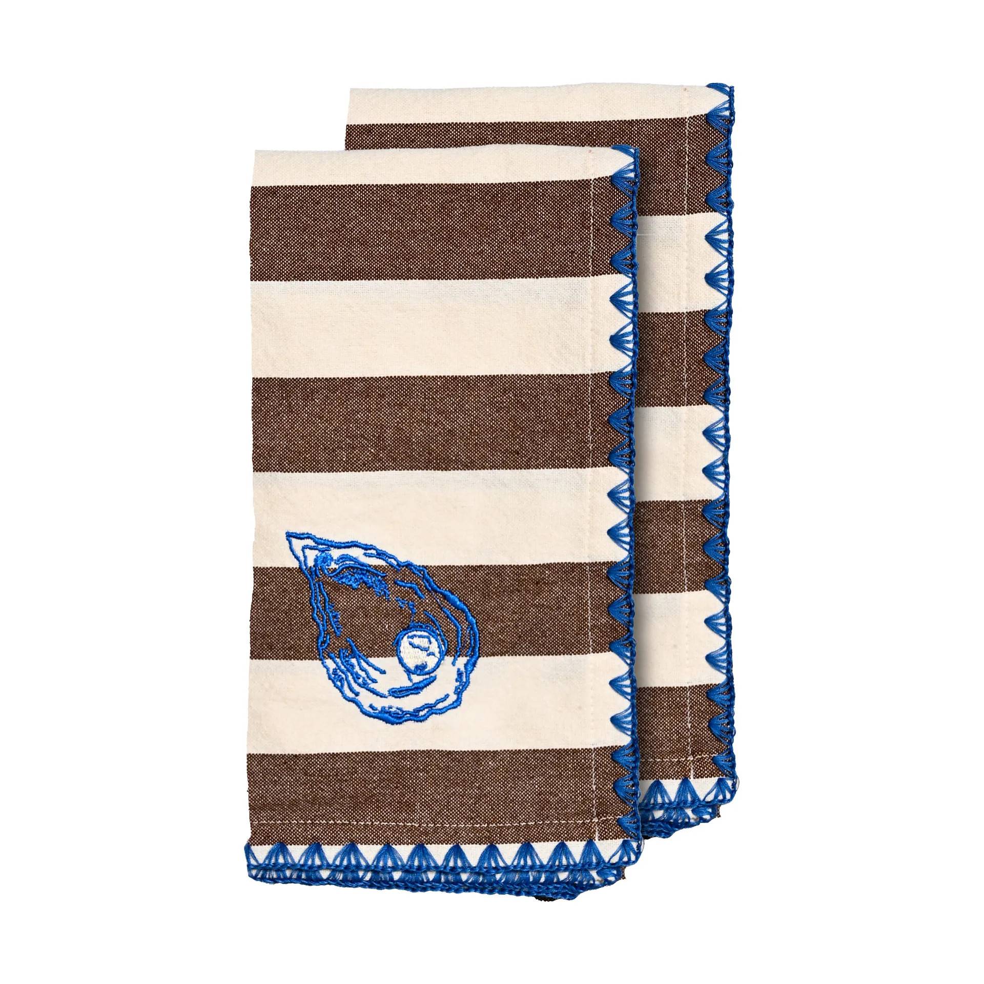 Byon Bubba kökshandduk 50x70 cm 2-pack Oyster - Brun