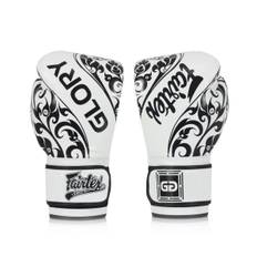 Fairtex boksehandsker "BGV2" Glory Edition White/Black 16 oz