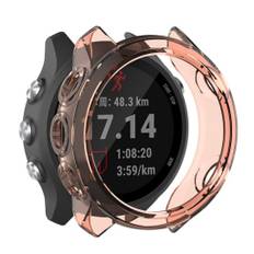 Garmin Forerunner 245 / 245 Music hållbart genomskinligt fodral - Transparent Orange