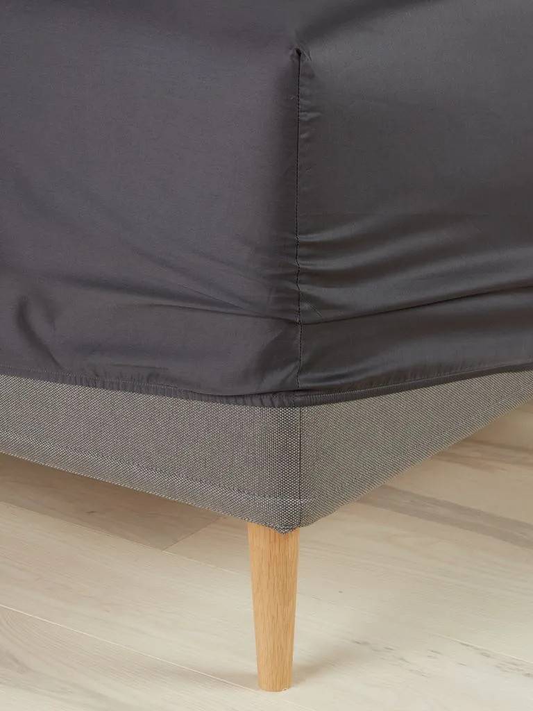 TINE Gold Faconlagen satin TINE 90x200x35 grå