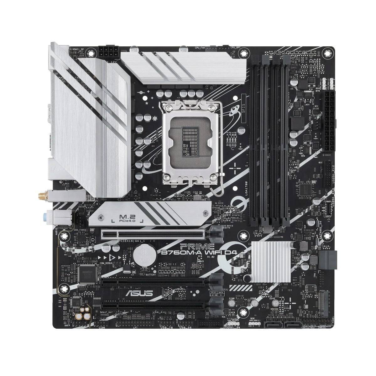 ASUS PRIME B760M-A WIFI D4 Intel B760 LGA 1700 micro 90MB1CX0-M1EAY0