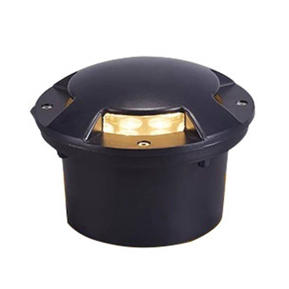 Waterproof LED Underground Light 6W for Outdoor Garden Path Floor Buried Yard Spot Landscape Four-Sided Lighting