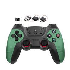 VAORLO Ny 2.4G Game Controller Gamepad Trådlös Joystick Joypad Med OTG Converter För PS3/Smart Phone/Tablet PC/Smart TV Box