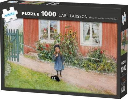 KÄRNAN, PUSSEL, TREFL - 1000 BIT CARL LARSSON BRITA OCH KATTEN Default Title