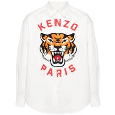 Kenzo - Kenzo Lucky Tiger sweatshirt - herr - bomull - 42 - Vit