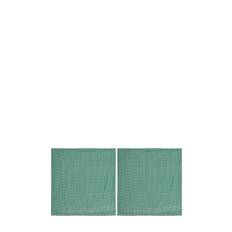 ANNA + NINA Gingham Napkin Set Of 2 |Grön |45X45X0.1 cm