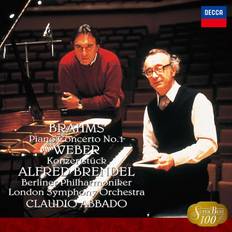CD BRENDEL (ALFRED), BRAHMS, WEBER, AB - Brahms: Piano Concerto No. 1 UCCP7062 Japan Obi Classical
