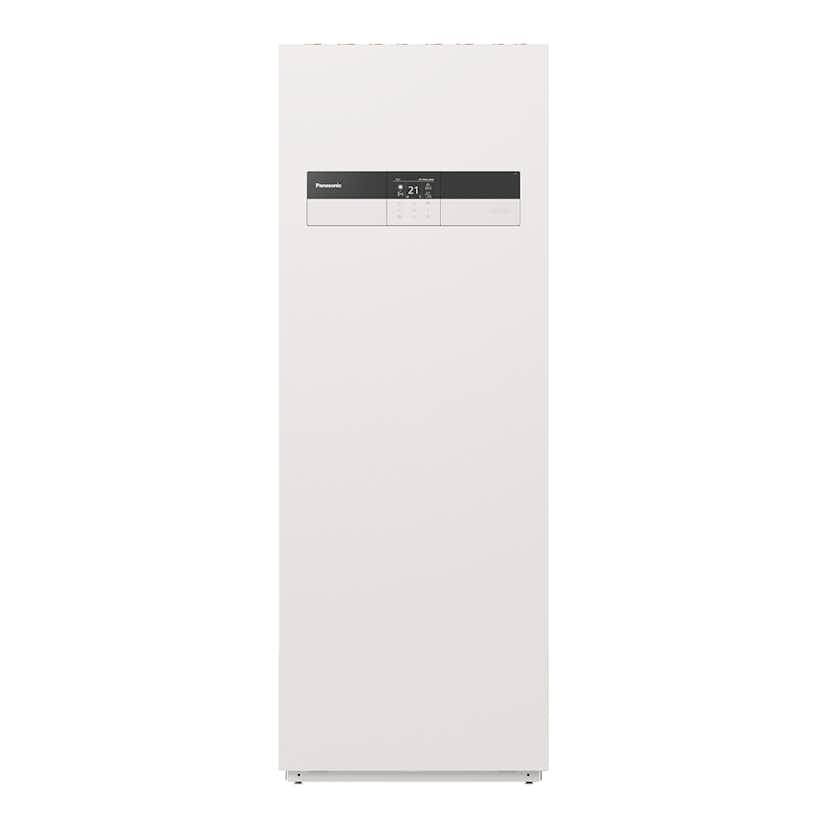 Panasonic Aquarea Hydraulic Split All in One L Luft-vattenvärmepump Utedel 9 kW, Innedel 3 kW utan ANOD - Svart/Vit